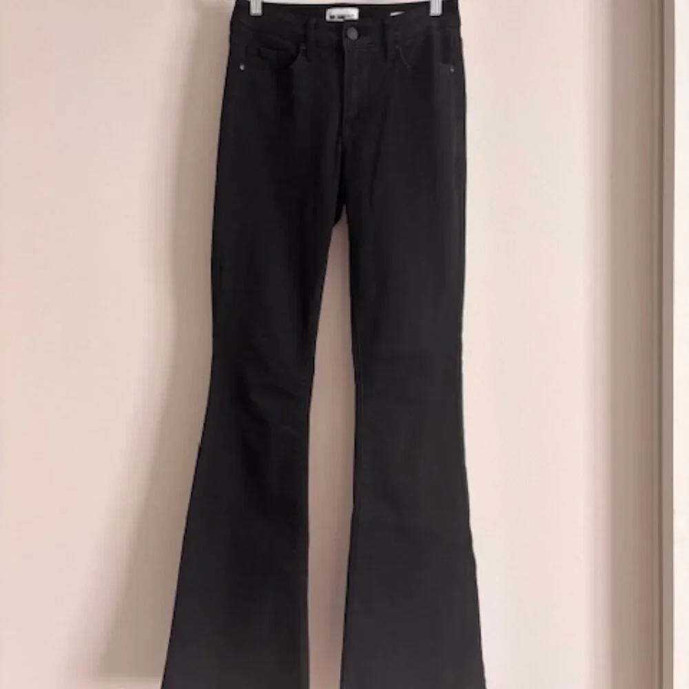 William Rast Highrise Raw Hem Flare Jeans - size 24